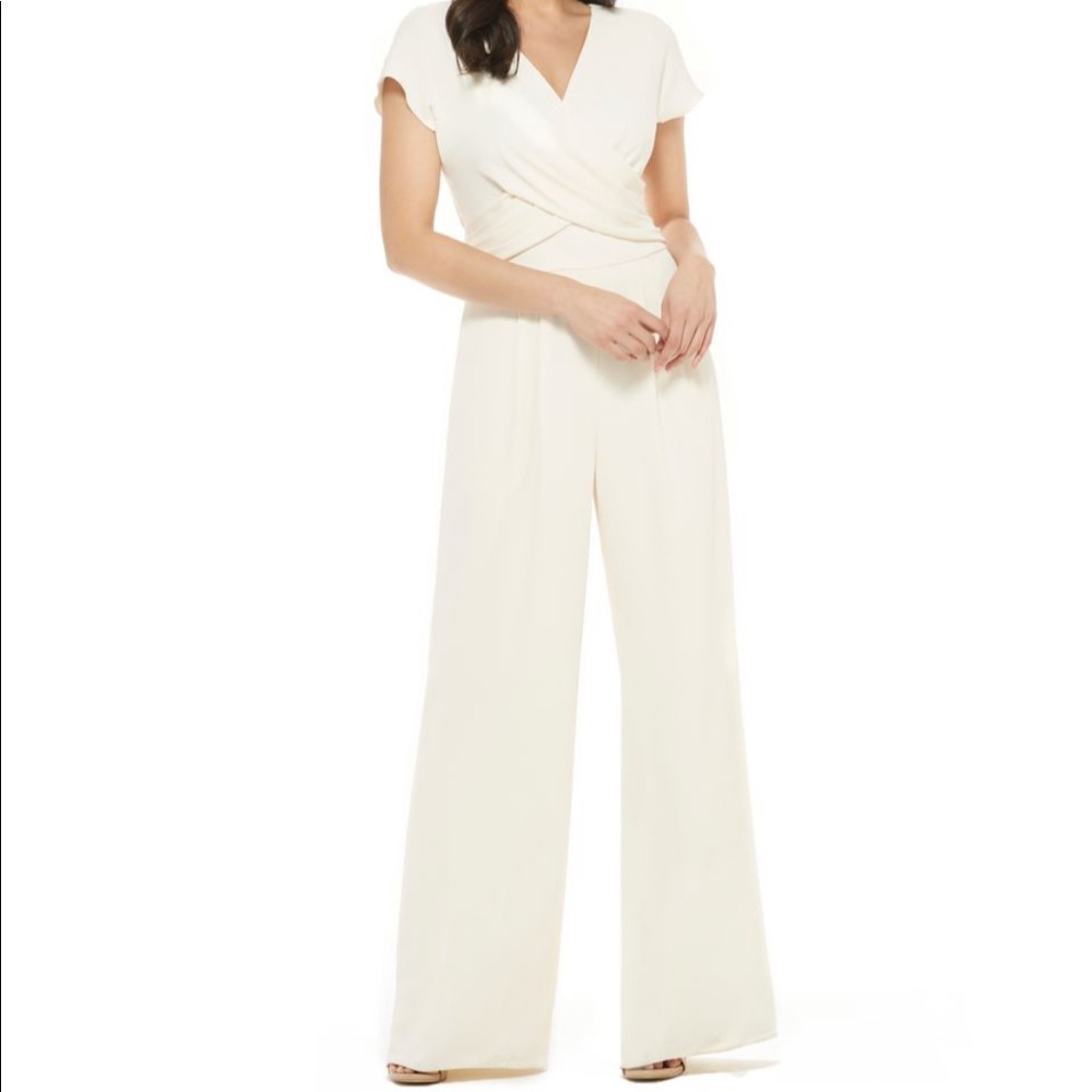 Gal Meets Glam “Delaney” Ivory Jumpsuit